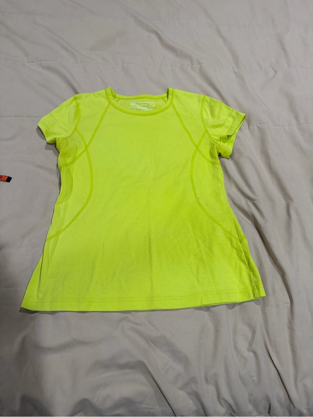 tek gear Neon Yellow Short Sleeve Active Tee
